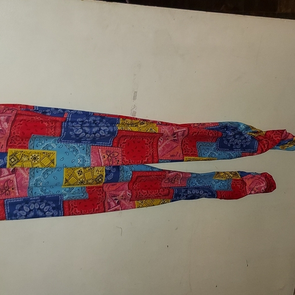 Size 3X Madrag stretchy Bandana cat suit great fit and stretch vibrant look - Picture 8 of 10